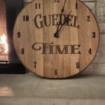 Wooden Clock - Guedel Time