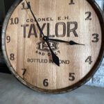 Personalized Wine Barrel Clock