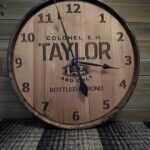 Colonel EH Taylor Wooden Clock