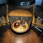 Whiskey Barrel Double Door Cabinet