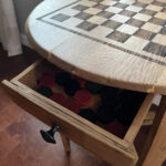 Checkerboard Side Table Draw